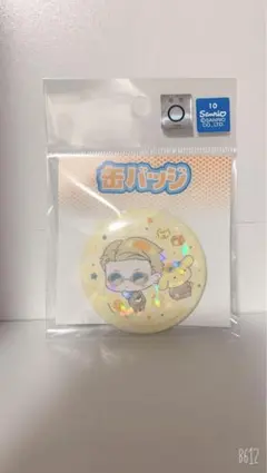 呪術廻戦　サンリオキャラクターズ　コラボ 七海建人　ホログラム缶バッジ