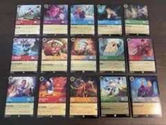 ディズニー ロルカナ キラカード ホロカード 限定 15種セット