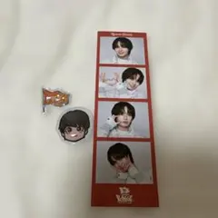 大西流星　フォトカード　ぷっくりシール