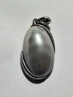 ヴィンテージ　マベパール風　ペンダントトップ