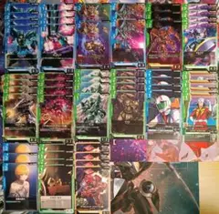 ガンダムカードゲーム　青緑デッキ