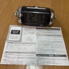 セイコー 目覚まし時計 電波 デジタル 大音量 PYXIS スーパーライデン