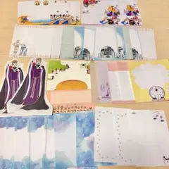 40枚 紙モノ バラメモ メモ帳 平成レトロ ディズニー