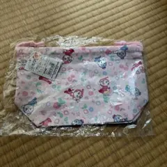 アンパンマンミュージアム限定　お弁当袋 フラワー　ドキンちゃん　コキンちゃん