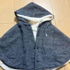 POLO Baby ベビーポンチョ 70-80cm 美品 ポロ