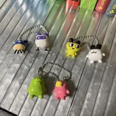 平成レトロ 当時物 初代たまごっち ダブルスイング キーチェーン セット