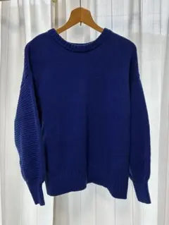 studio CLIP ブルーニット【マシンウォッシャブル】