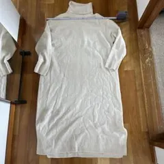 レディース　ナノユニバース　ニットワンピース