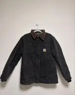 Carhartt ブラック ジャケット トラディショナルコート