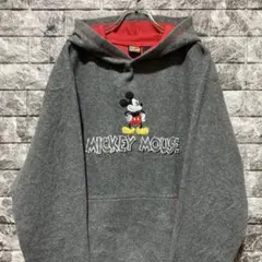 希少 ミッキーマウス フリースパーカー ミッキー DISNEY ディズニー