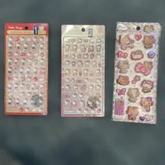 Hello Kitty シール 3枚セット　ボンドロ　ミニ