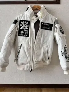 AVIREX ホワイト MA-1ジャケット