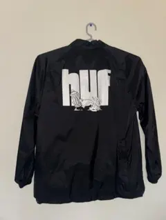 HUF ナイロンコーチジャケット ブラック Lのサムネイル