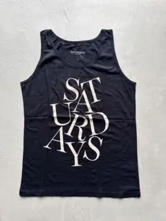 《SATURDAYS SURF NYC》ロゴタンクトップ (ff12_01)