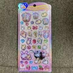 ゲ*須様 【新品・正規品】フワフワらびちゃん　うるちゅるポップシール②