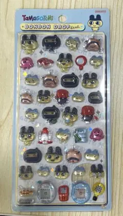 【正規品】 たまごっち まめっち ござるっち おやじっち ボンボンドロップシール