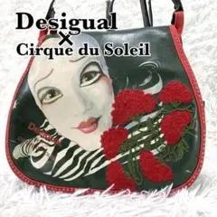 希少✨　Desigual　シルク・ド・ソレイユ　ショルダーバッグ　コラボ　刺繍のサムネイル