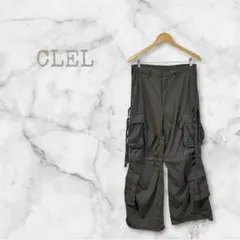 CLEL 2WAY 多ポケット カーゴパンツ ナイロンパンツ デタッチャブル Lのサムネイル