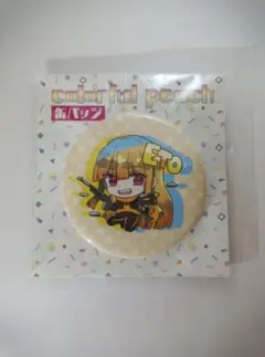 カラフルピーチえと初期缶バッチ