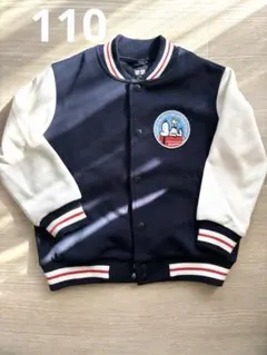 スヌーピー　ユニクロ　キッズジャケット　キッズアウター　110センチ