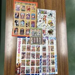 ONE PIECE シール6枚