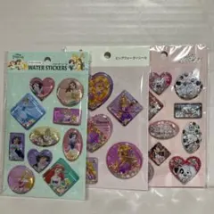 Disney ウォーターシール　3種セット