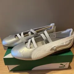 PUMA スピードキャット 24.5cm シルバー/ホワイト