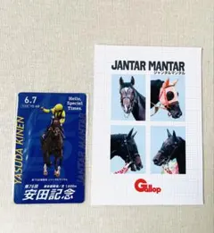 ジャンタルマンタル 証明写真　安田記念カード　2点セット