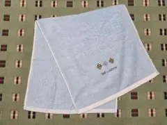 DAKSダックス 無撚糸水色 フェイスタオル【未使用】