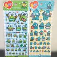 ①韓国限定 サンリオ公式ライセンス ぷっくりシール ♡