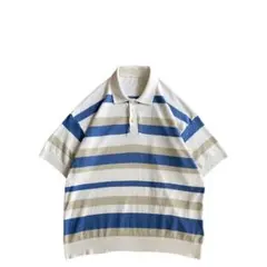 UNIVERSAL PRODUCTS Multi Border Polo - メルカリ