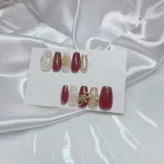 《現品》成人式ネイルチップ　値下げ‼️