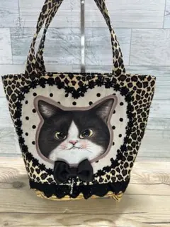 031332 コヤンイサムチョン　ヒョウ柄保冷バッグ　ジョーズくん