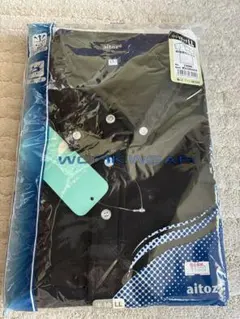 新品 aitoz 半袖ポロシャツ ブラック LLのサムネイル