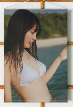 賀喜遥香 8 B2サイズ ダブルスエード タペストリー
