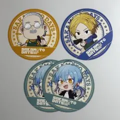 サカモトデイズ　タワーレコード　特典　コースター　坂本太郎　朝倉シン　赤尾晶