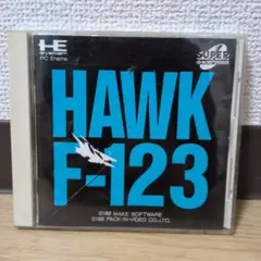 【動作品】NEC PCエンジンゲームソフト HAWK F-123【説明書付き】