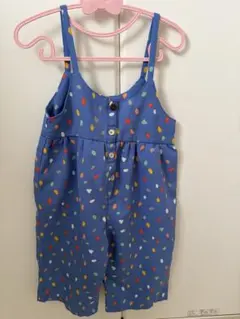 futafuta 水玉オーバーオール 90cm