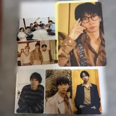 トラジャカレンダー特典　2026 中村海人クリアカード　クリアポストカード