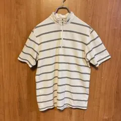 【NIKE GOLF】ナイキゴルフ　ハーフジップポロシャツ　DRI-FIT M