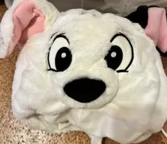 【101匹わんちゃん 限定価格】 ディズニー グッズ　被り物　帽子　一回使用