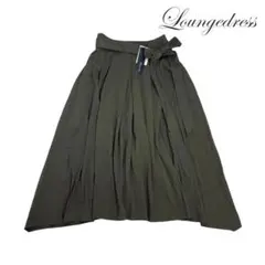 07T184☆Loungedress 新品未使用 フレ プリーツスカート 春夏のサムネイル