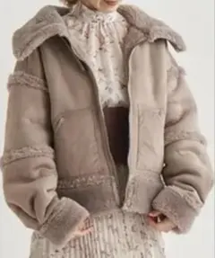 ジャケット ムートンコート