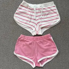 プチバトー ショートパンツ 116cm 2枚セット