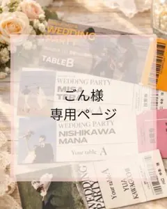 ごん様専用ページ