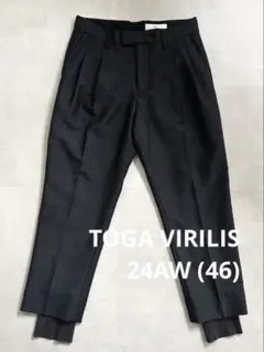 TOGA VIRILIS 24AW リブライニングスラックス 46(M相当)のサムネイル