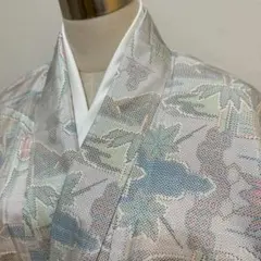 KN5203 大島紬 身丈158cm 着物 正絹