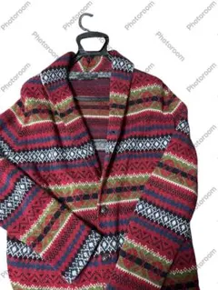 ZARA MAN ウール混合 カーディガン L