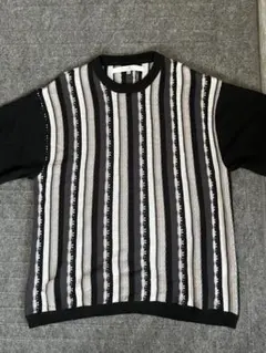 Anchor Smith ストライプ柄 ニット セーター Mサイズのサムネイル