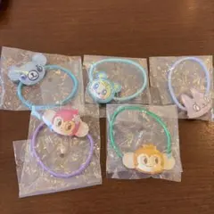 【即日発送】ナルミヤキャラクターズtwinkle ヘアゴム 5つセット